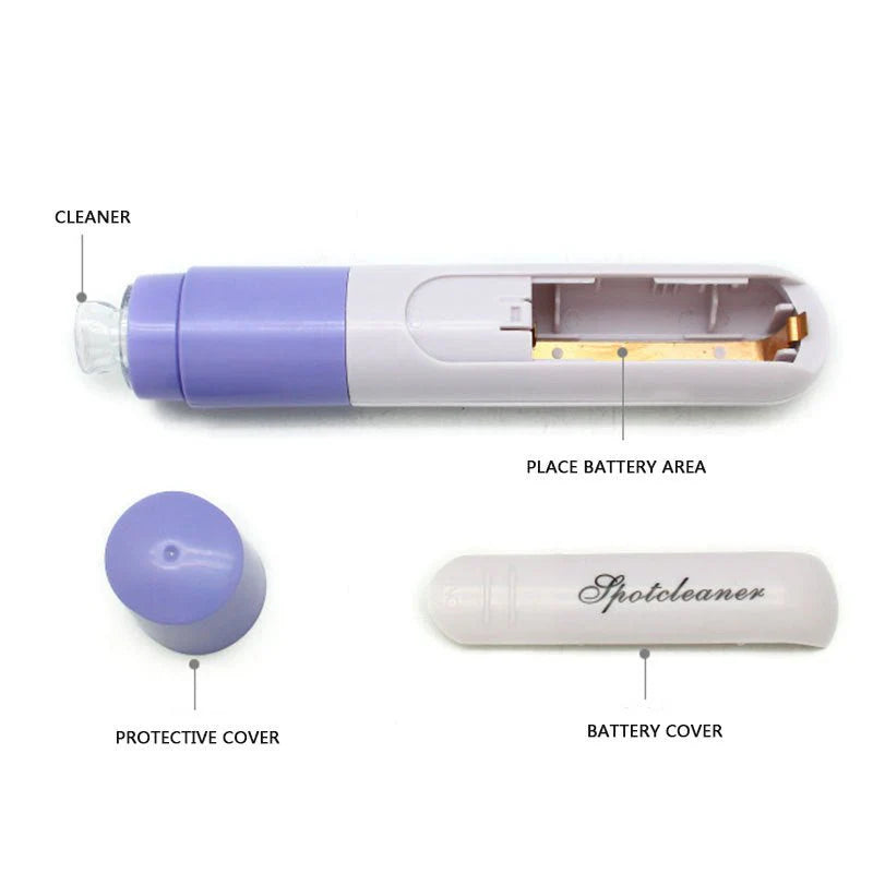Electric Pore Cleanser Facial Massager – Deep clean and minimize pores – Qaswa Beauty UAE
Pore vacuum device for blackhead removal and oily skin control
Portable facial pore cleanser with suction heads – skincare tool