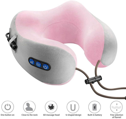 Rechargeable U-Shaped Neck Massager for UAE Travelers"