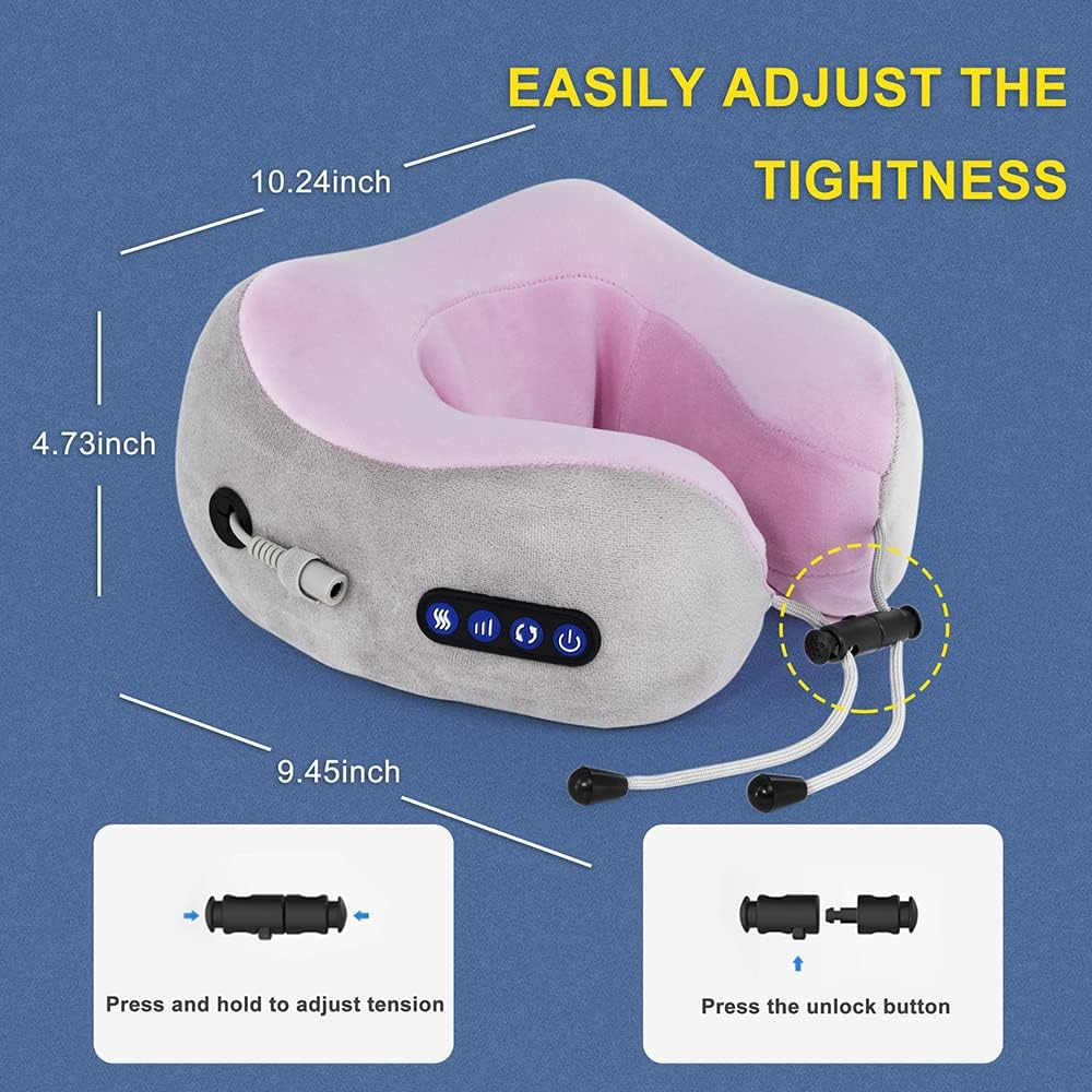 Rechargeable U-Shaped Neck Massager for UAE Travelers"