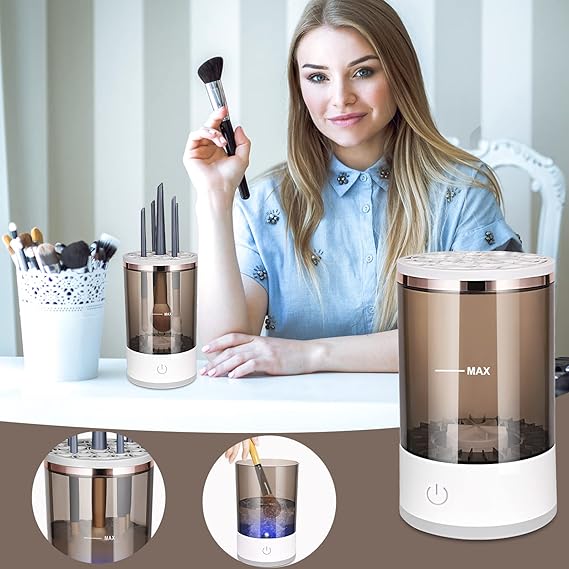 "Portable Makeup Brush Cleaning and Drying Tool Dubai"